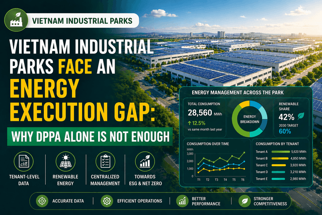 Vietnam Industrial Parks Face an Energy Execution Gap: Why DPPA Alone Is Not Enough